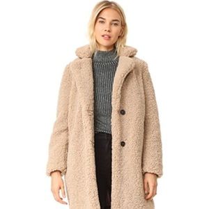 Long sherpa jacket